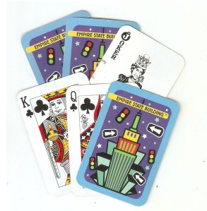 New York, 2005 Mini cards from the Building. Unfortunately the deck is missing a piece.
