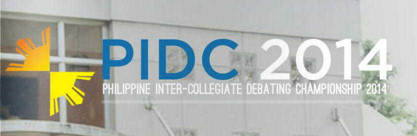 Philippine Inter-Collegiate Debating Championship 2014 | April 3-7 | UP Diliman